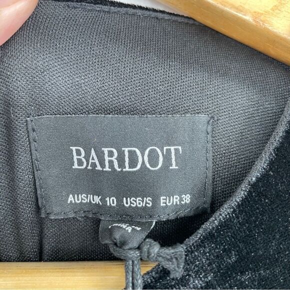 -Bardot Women's Velvet Ruched Party Dress NWT - Picture 4 of 8